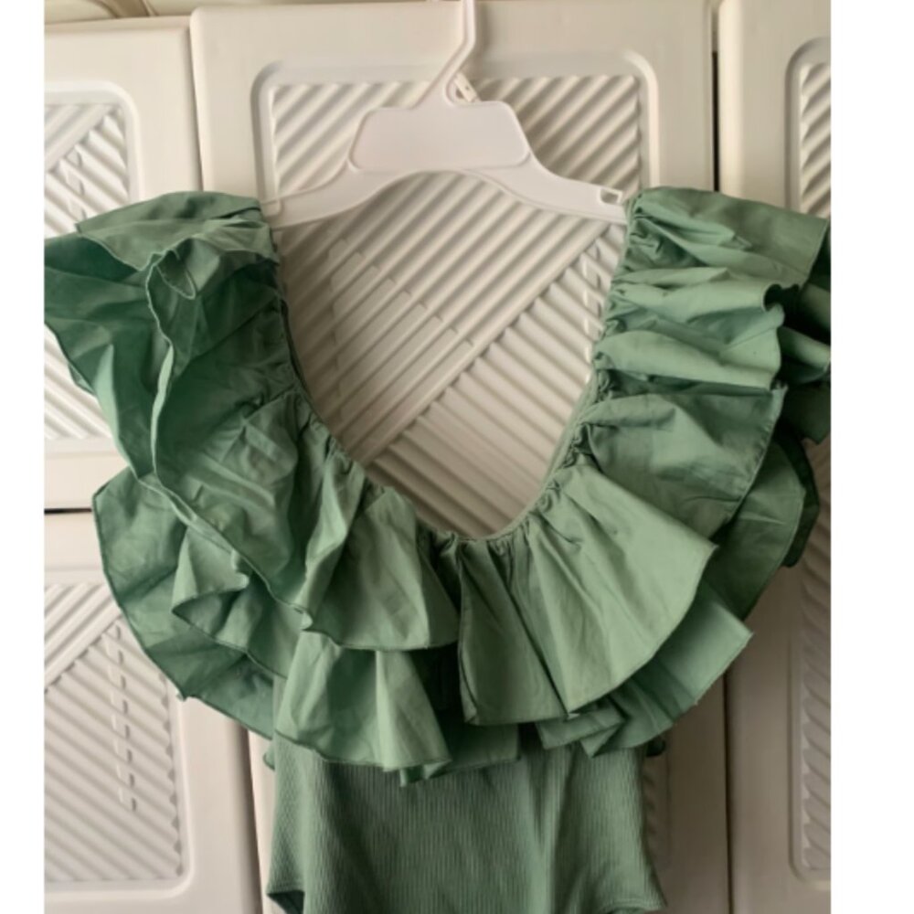 Zara Ruffle Bodysuit - Picture 3 of 3
